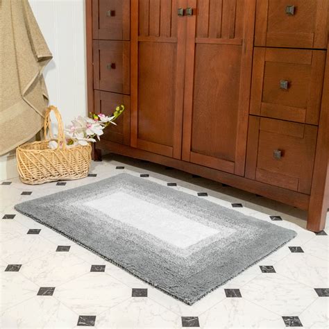 grey bathroom rugs